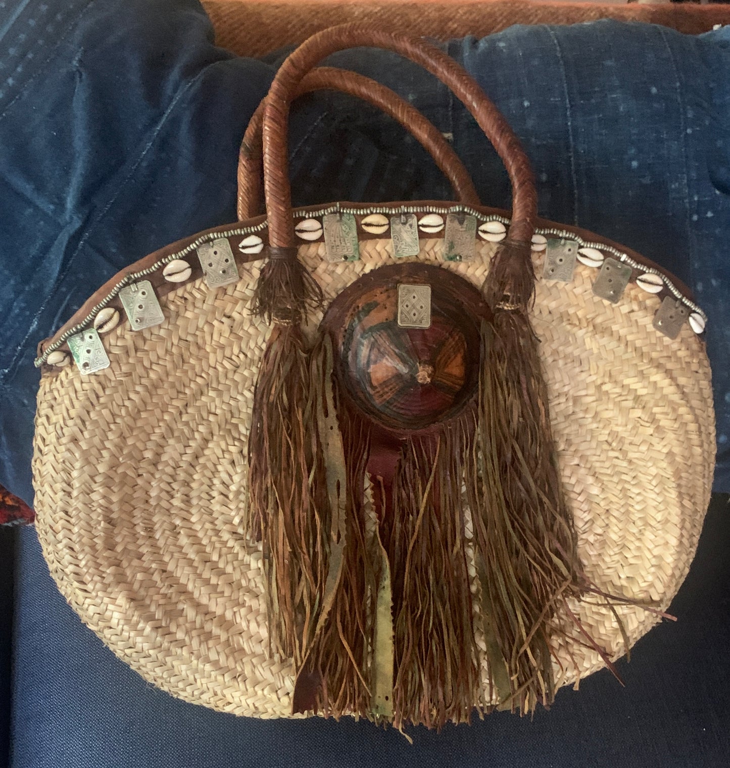 New - Woven & Adorned #2 Purse by Faouzy Mghatete of Marrakech, Morocco