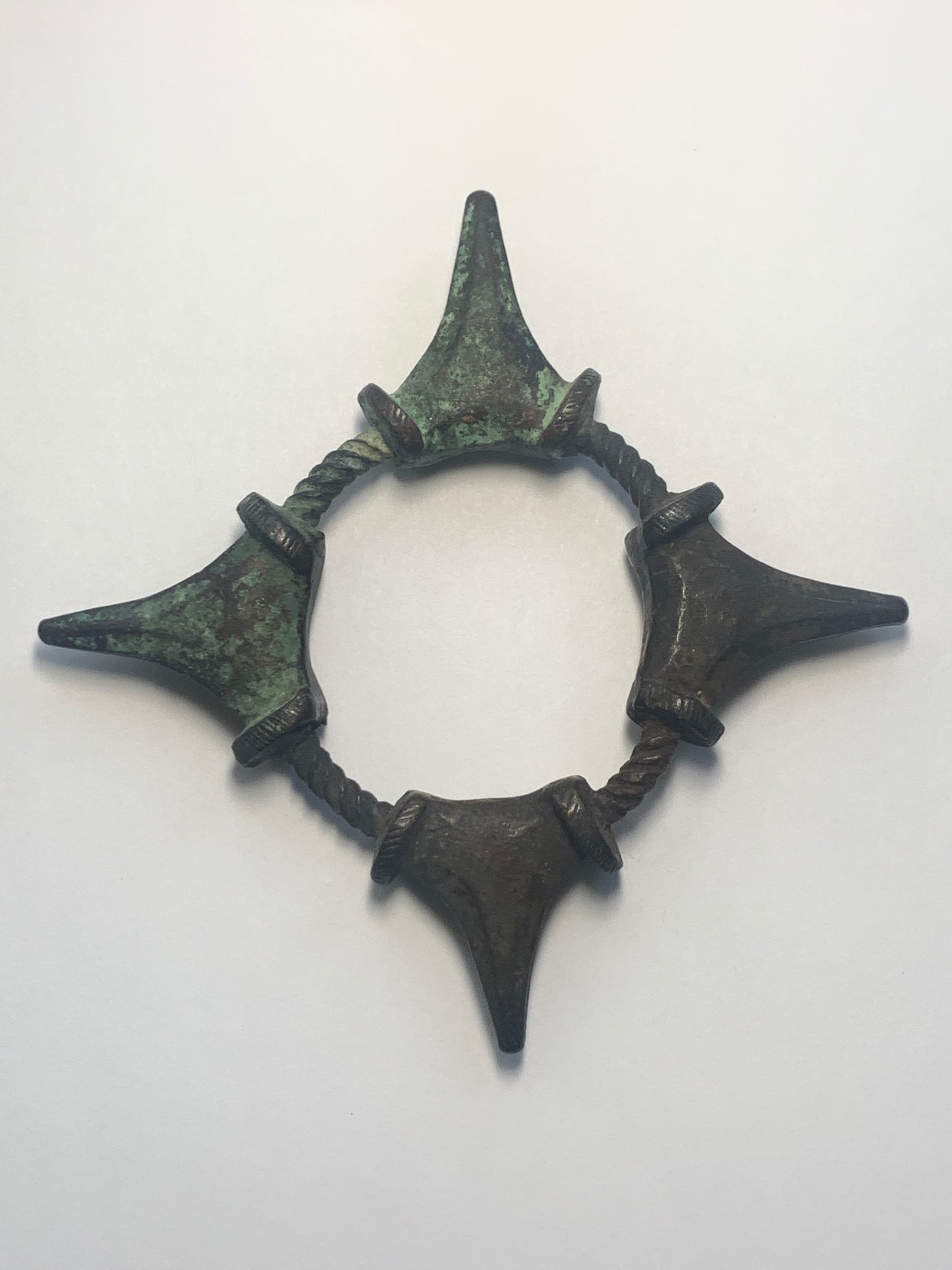 Bronze Currency Bracelet From Côte D’Ivoire, West Africa