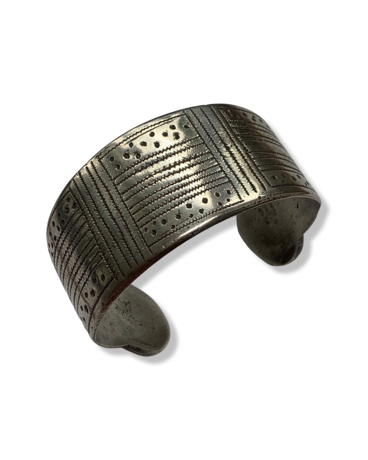 Moroccan - Antique Khalkhal Bracelet - Ziz