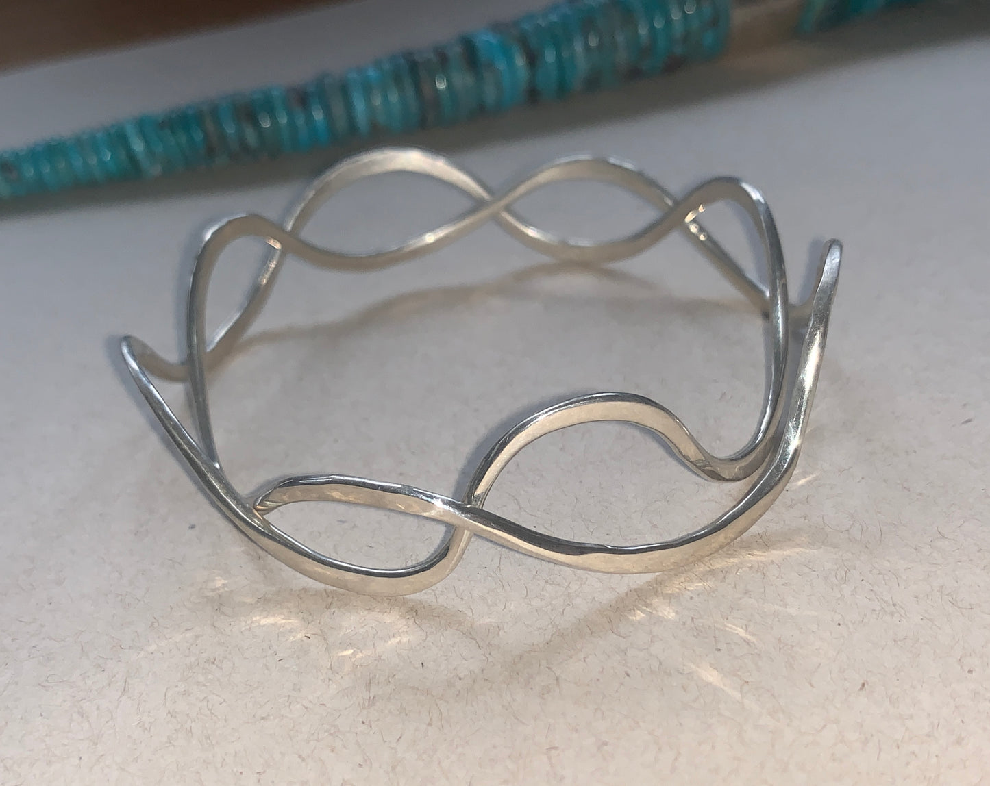 New - “River” Bangles in FAIRMINED Sterling by J Dewey