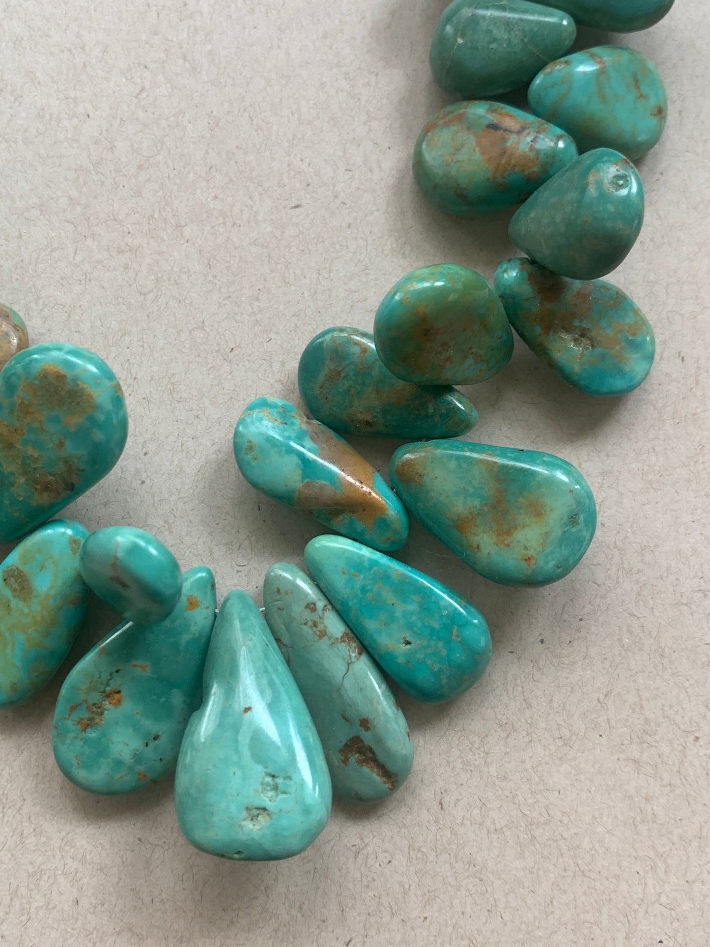 New Navajo Turquoise Necklace - by Evelyn Begay of Navajo Nation