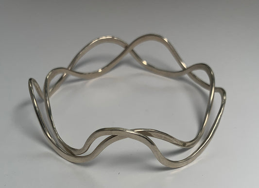 New “River” Bangles in FAIRMINED Sterling by J Dewey