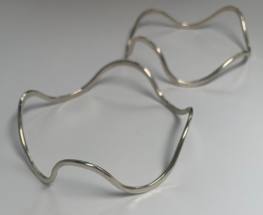 New “River” Bangles in FAIRMINED Sterling by J Dewey